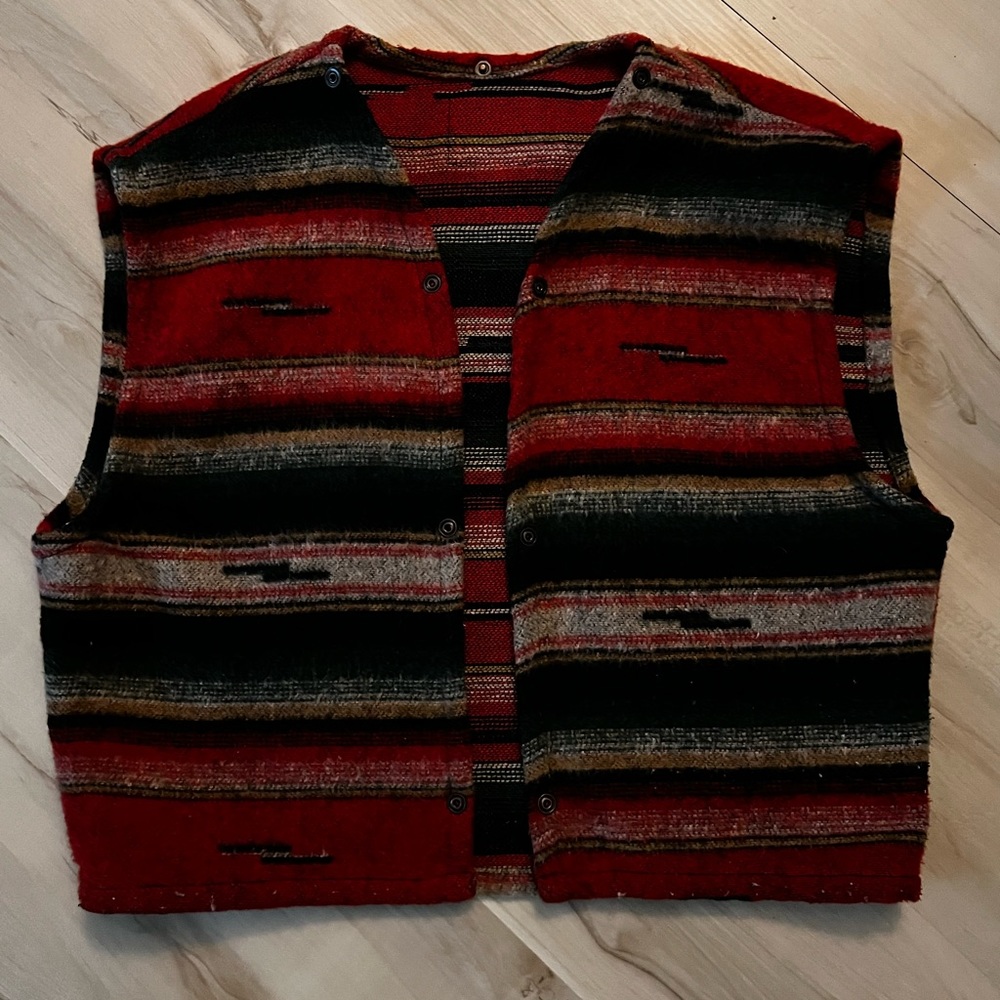 Tweed vest